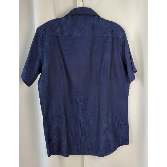 Barabas Blue short sleeve shirt - Size Large - Picture 2 of 5